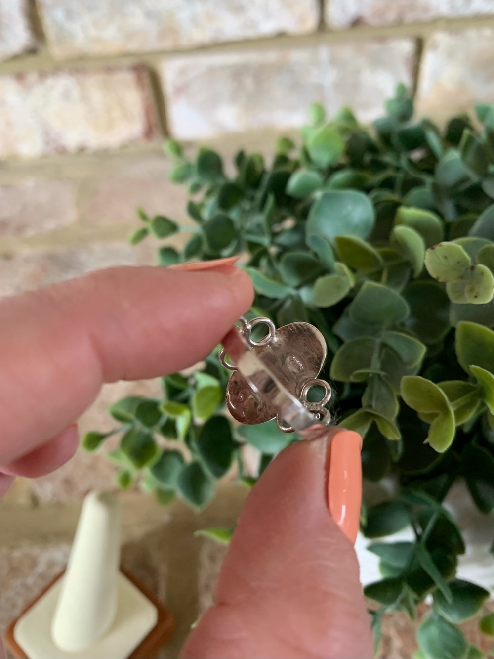 Hand Crafted | Larimar Sterling Ring - Blue - Picture 10 of 10